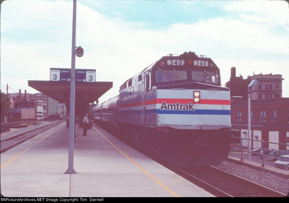 AMTK 340 on train 73